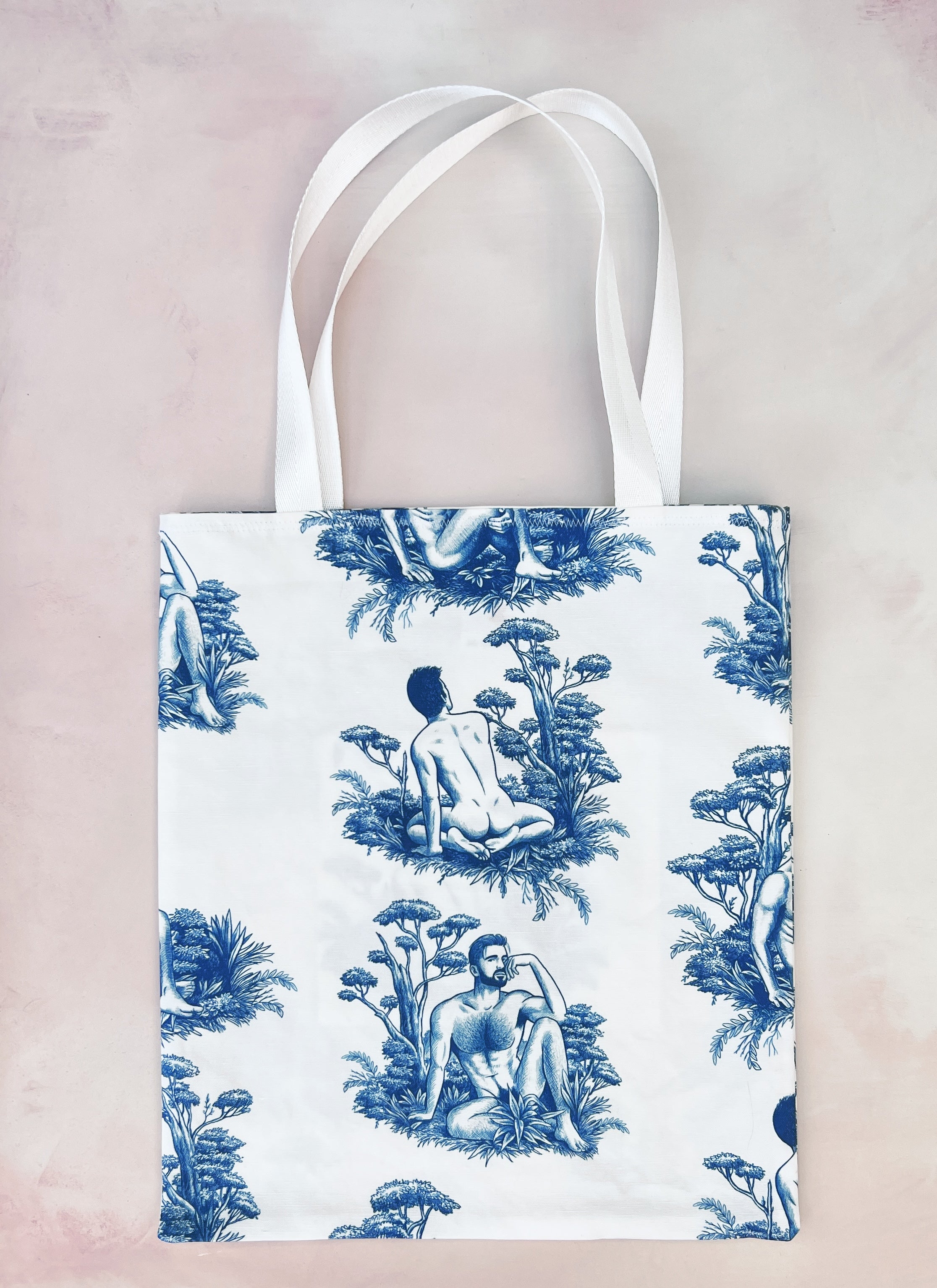manscape tote bag