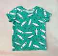 green skateboards tee