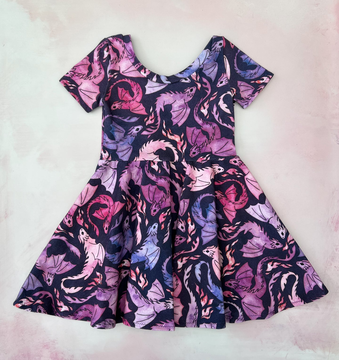 Greta- purple dragons