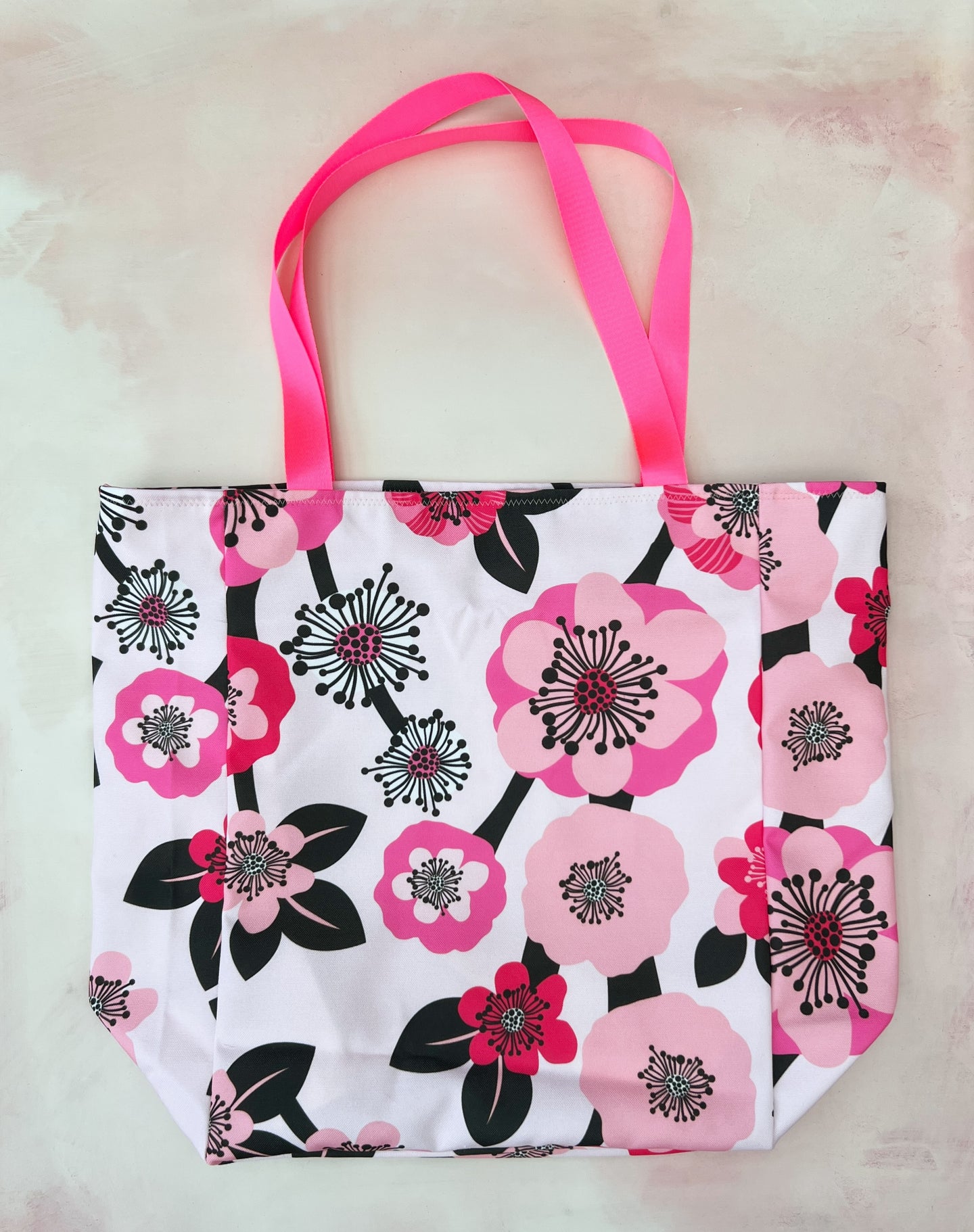 Market bag- pink sakura