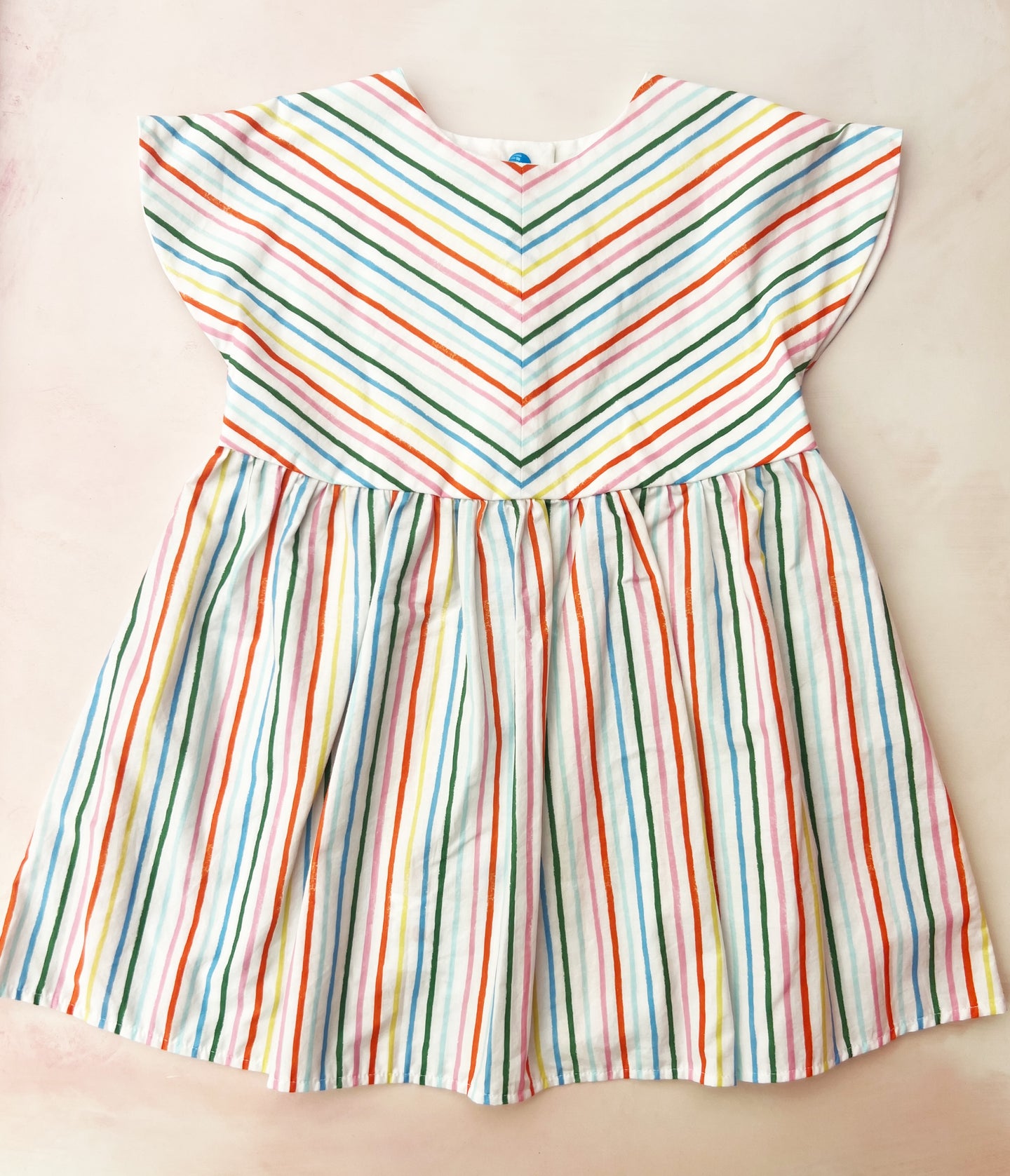 Malina- light rainbow stripe