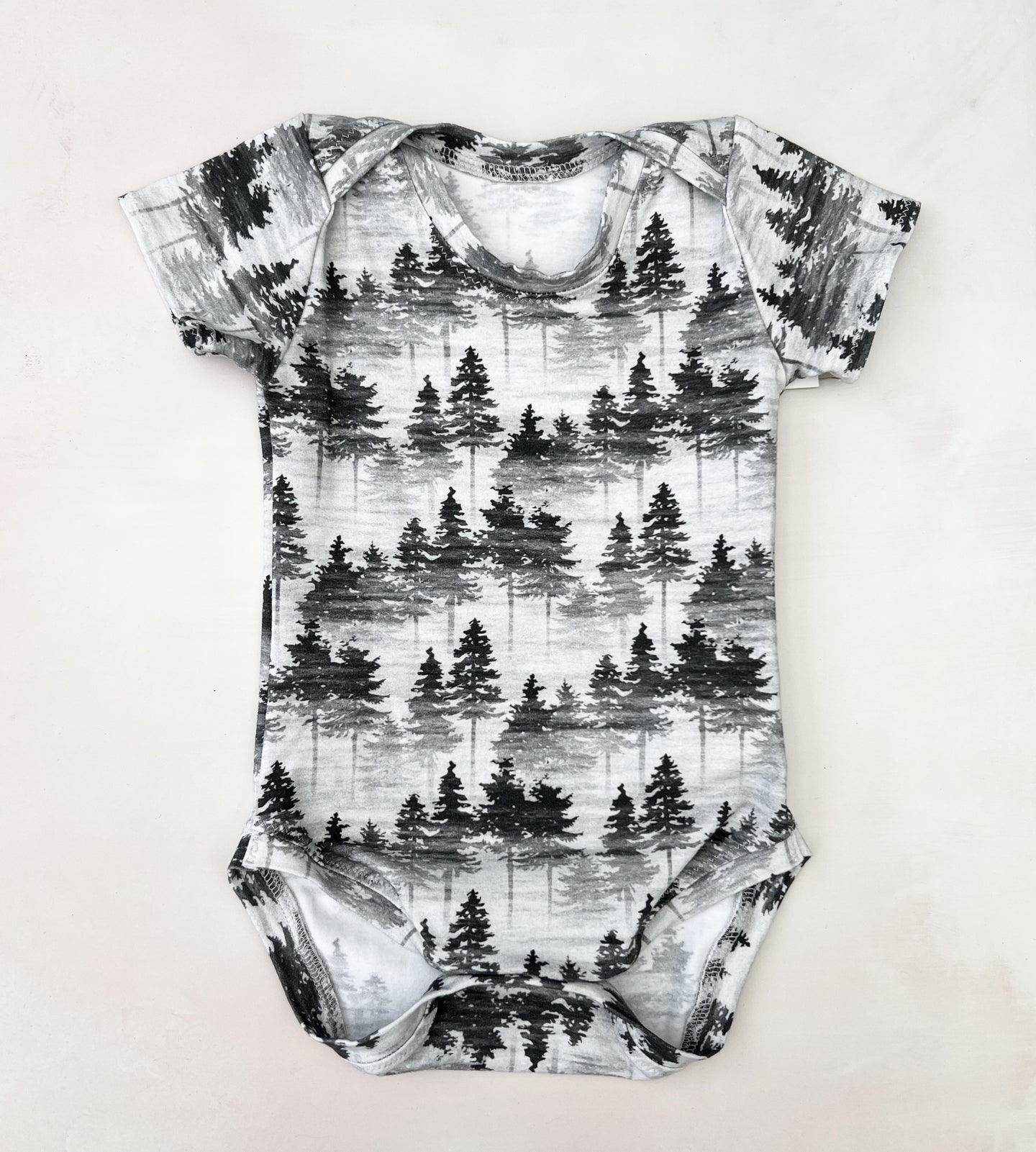 gray forest onesie