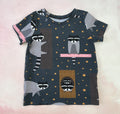nighttime raccoons tee