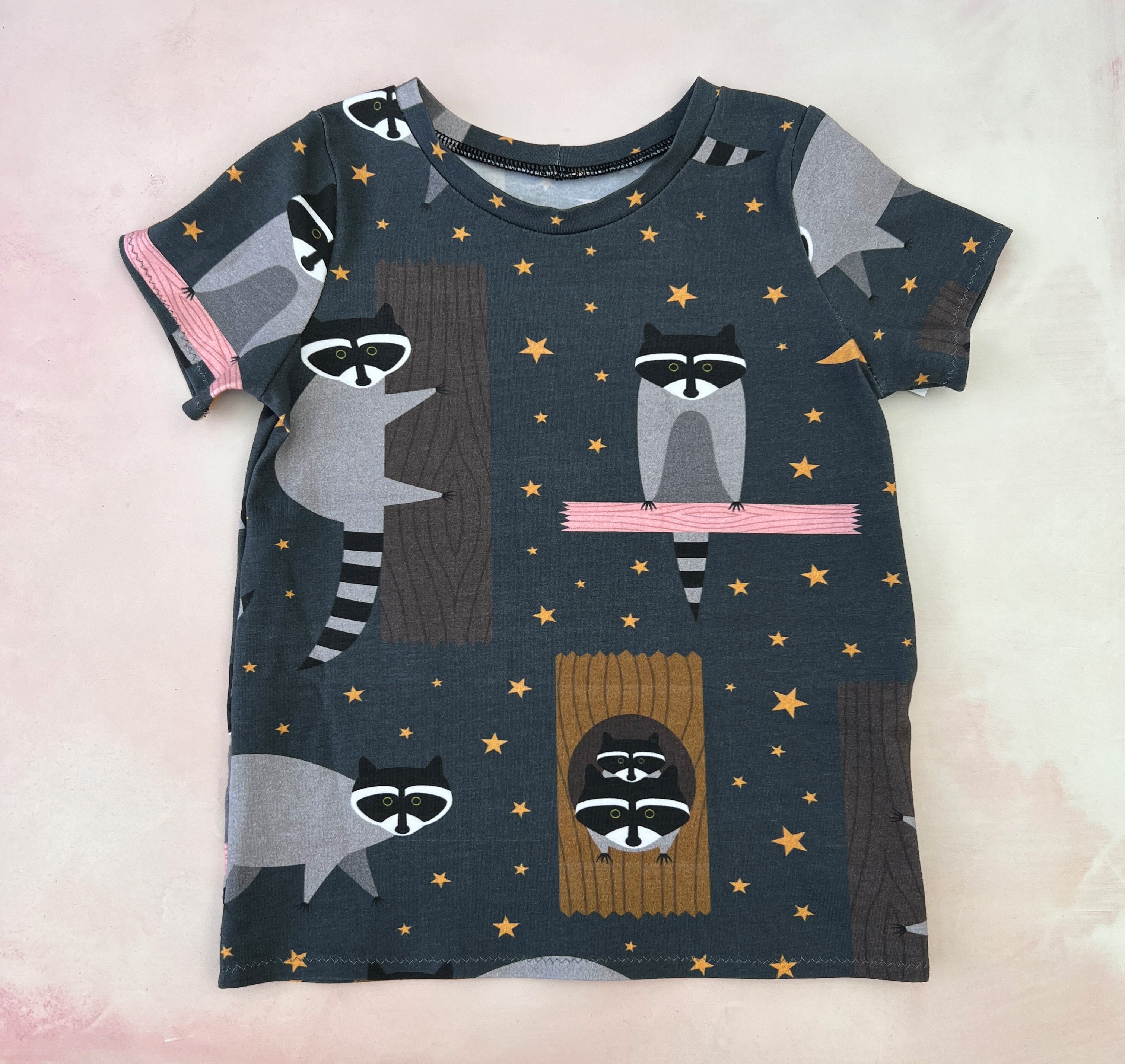 nighttime raccoons tee
