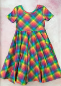 greta- rainbow plaid