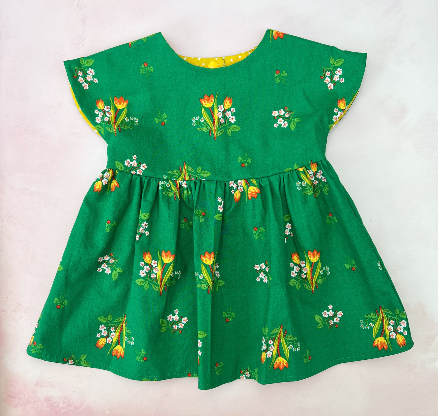 malina- green floral