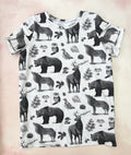 forest animals tee