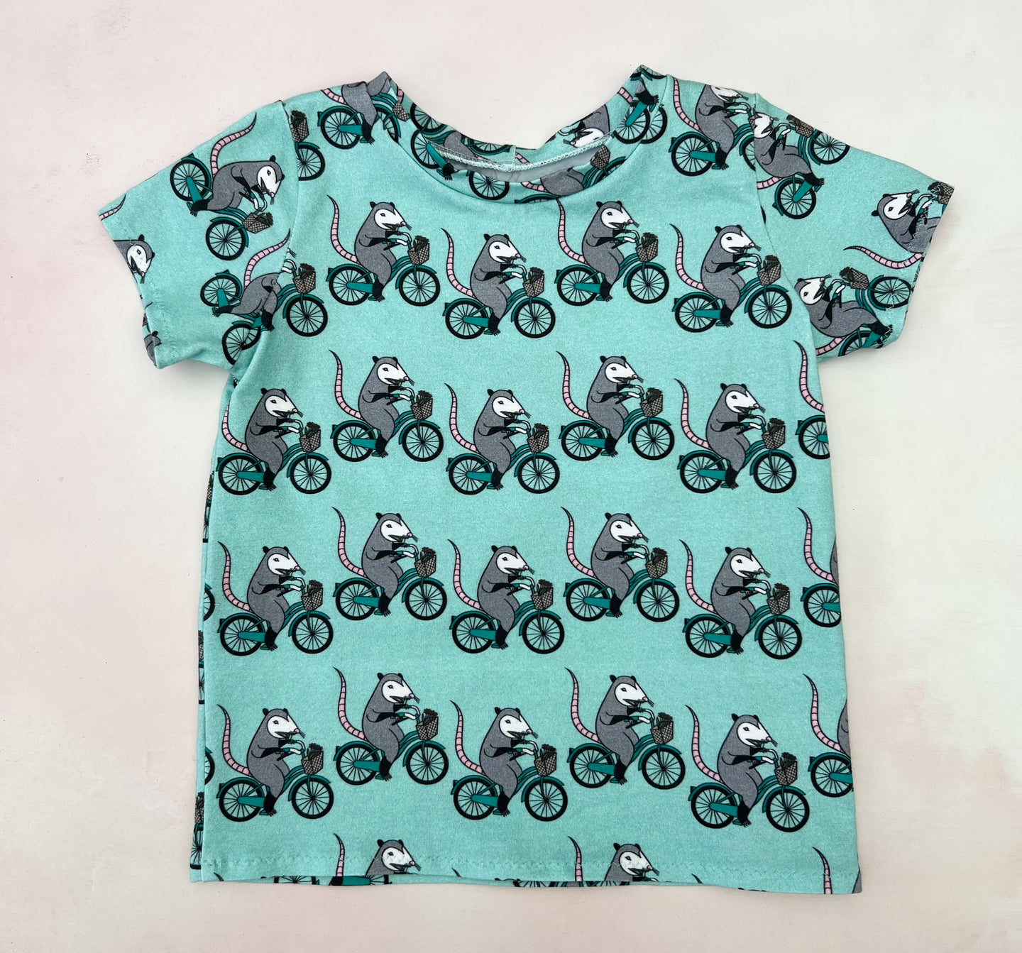 possums on bikes tee