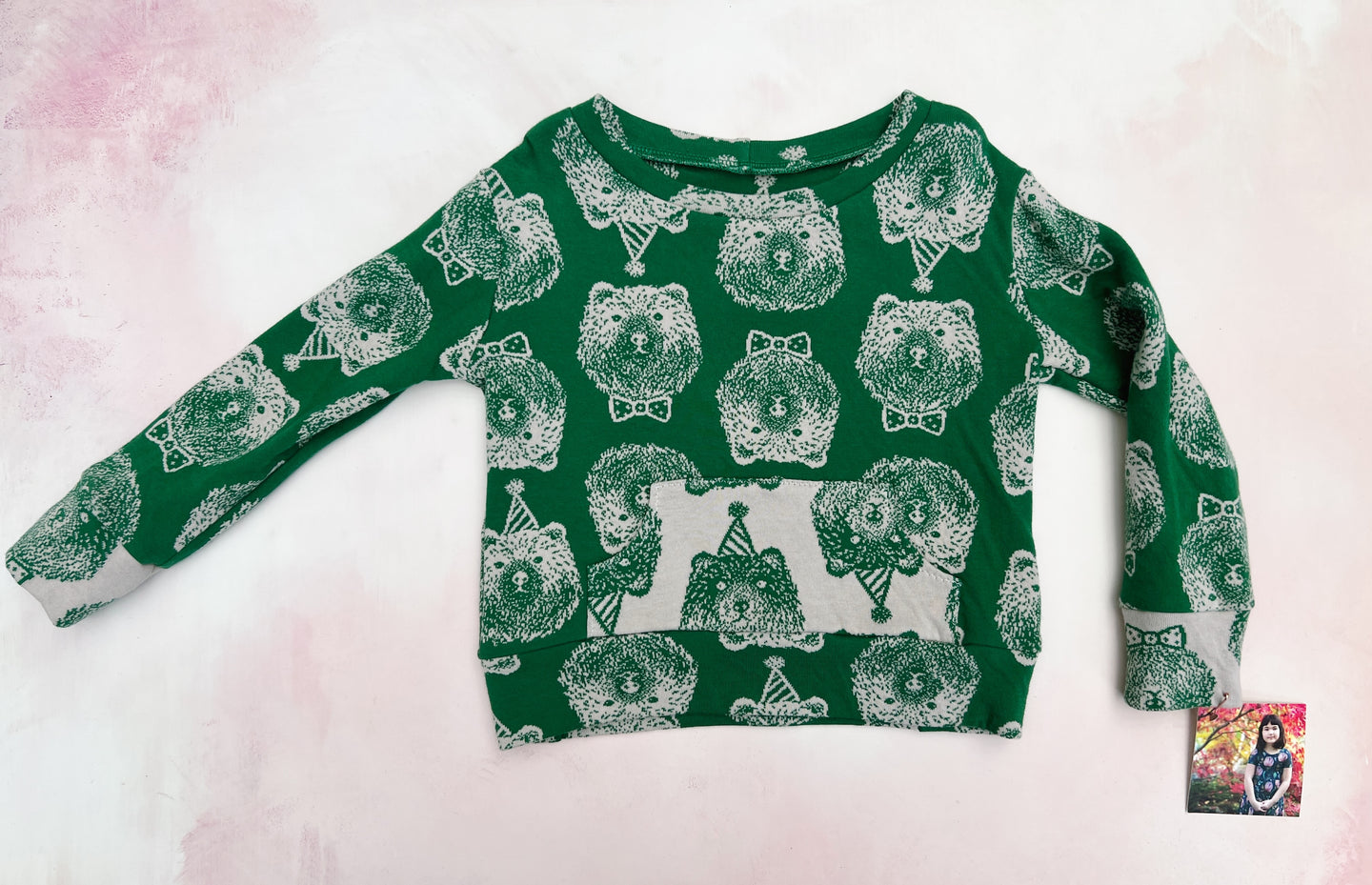 party bears sweater- one of a kind!