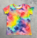 watercolor nebula tee
