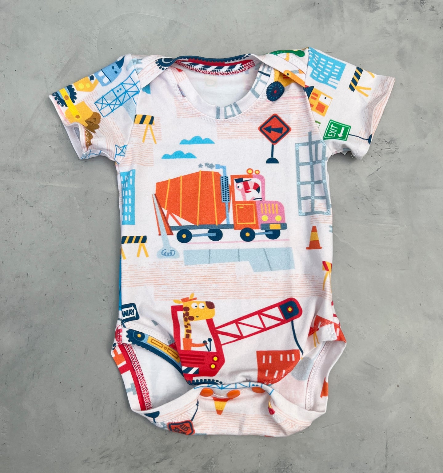 onesie- animal construction