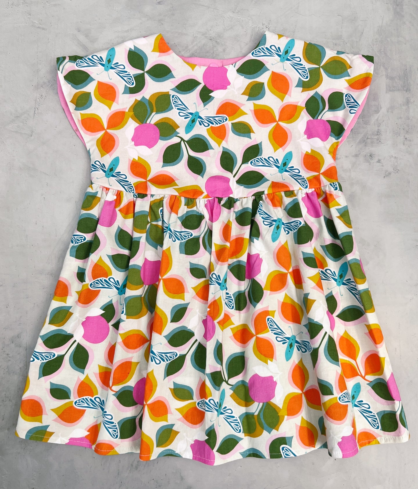 Malina- dragonfly floral