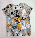 cartoon halloween tee