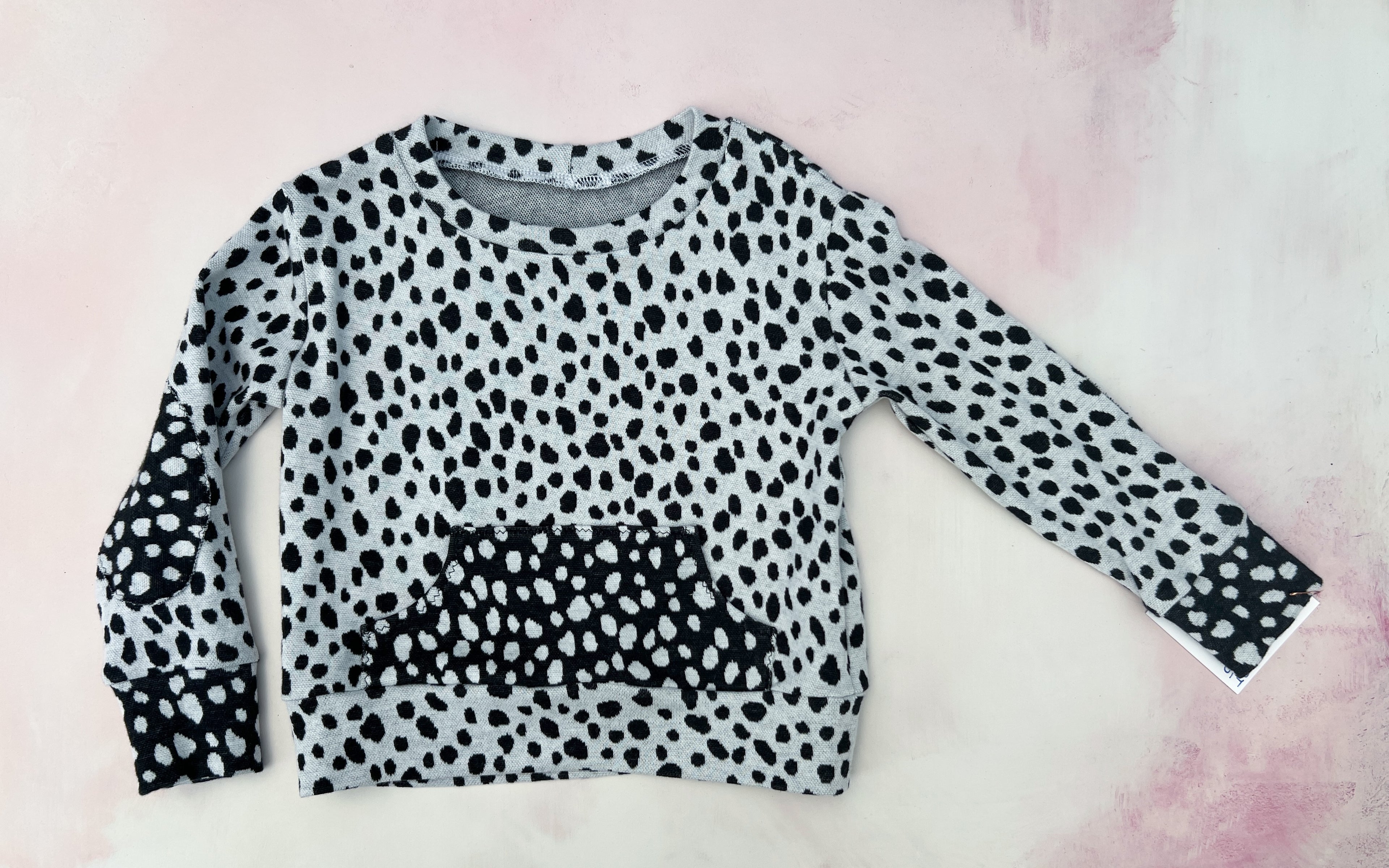 polka dot sweater