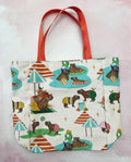 capybara beach party market bag