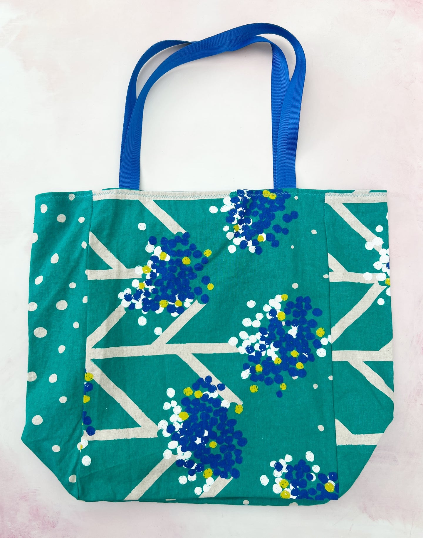 dark cyan market bag