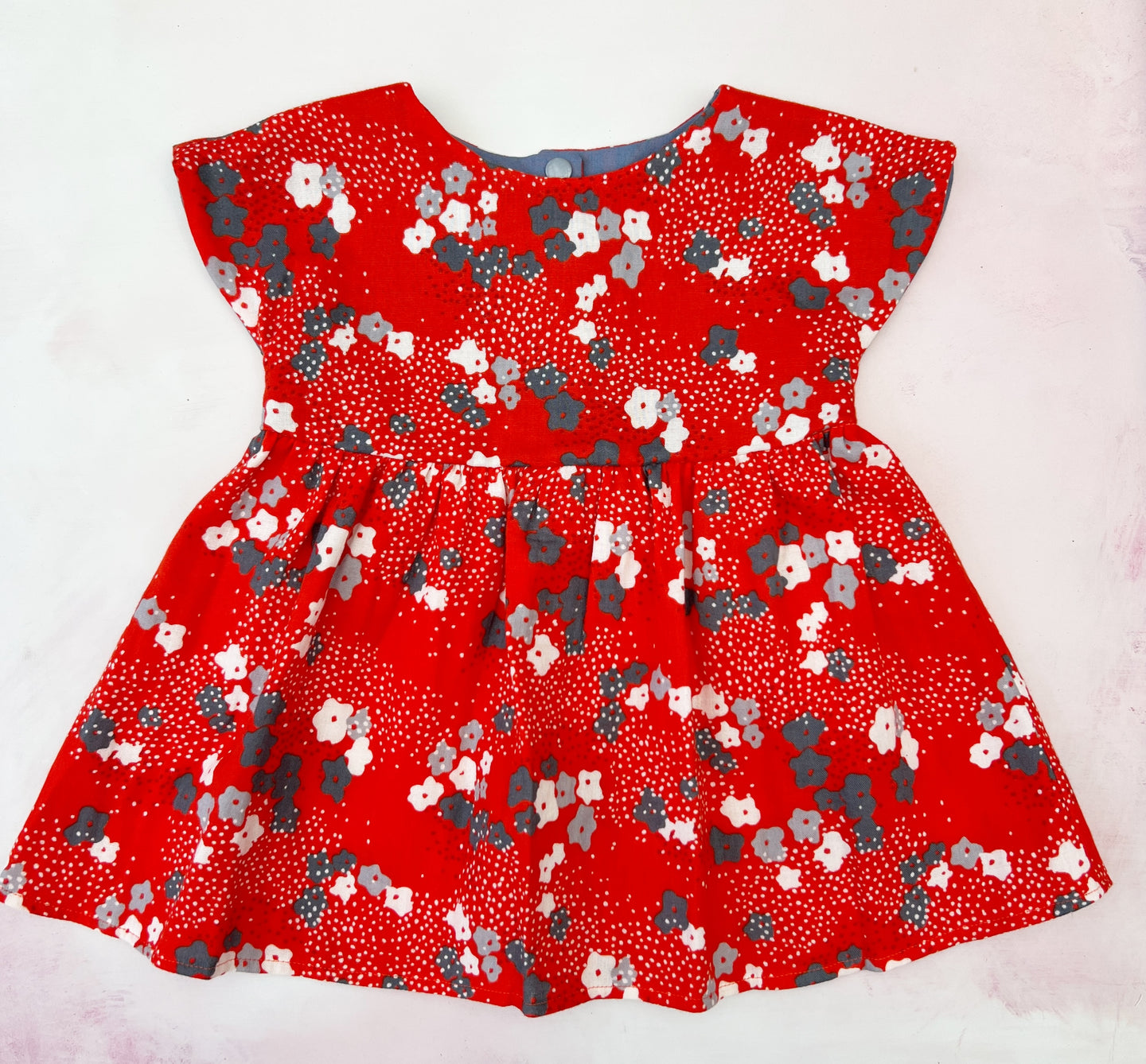 Malina- red double gauze