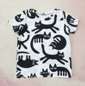 wiggly cats tee