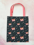rainbow kitties tote
