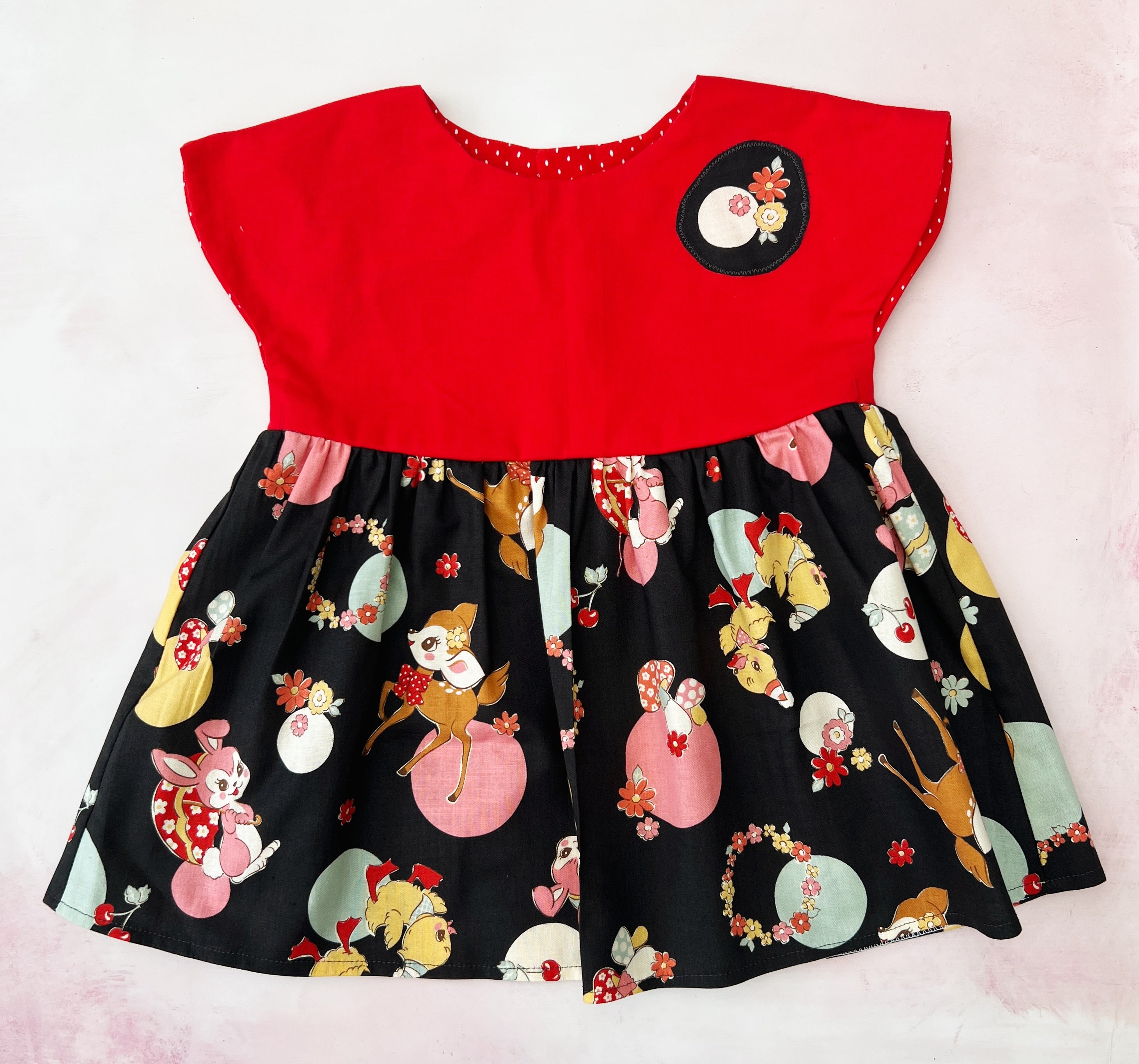 malina- vintage bunnies and deer