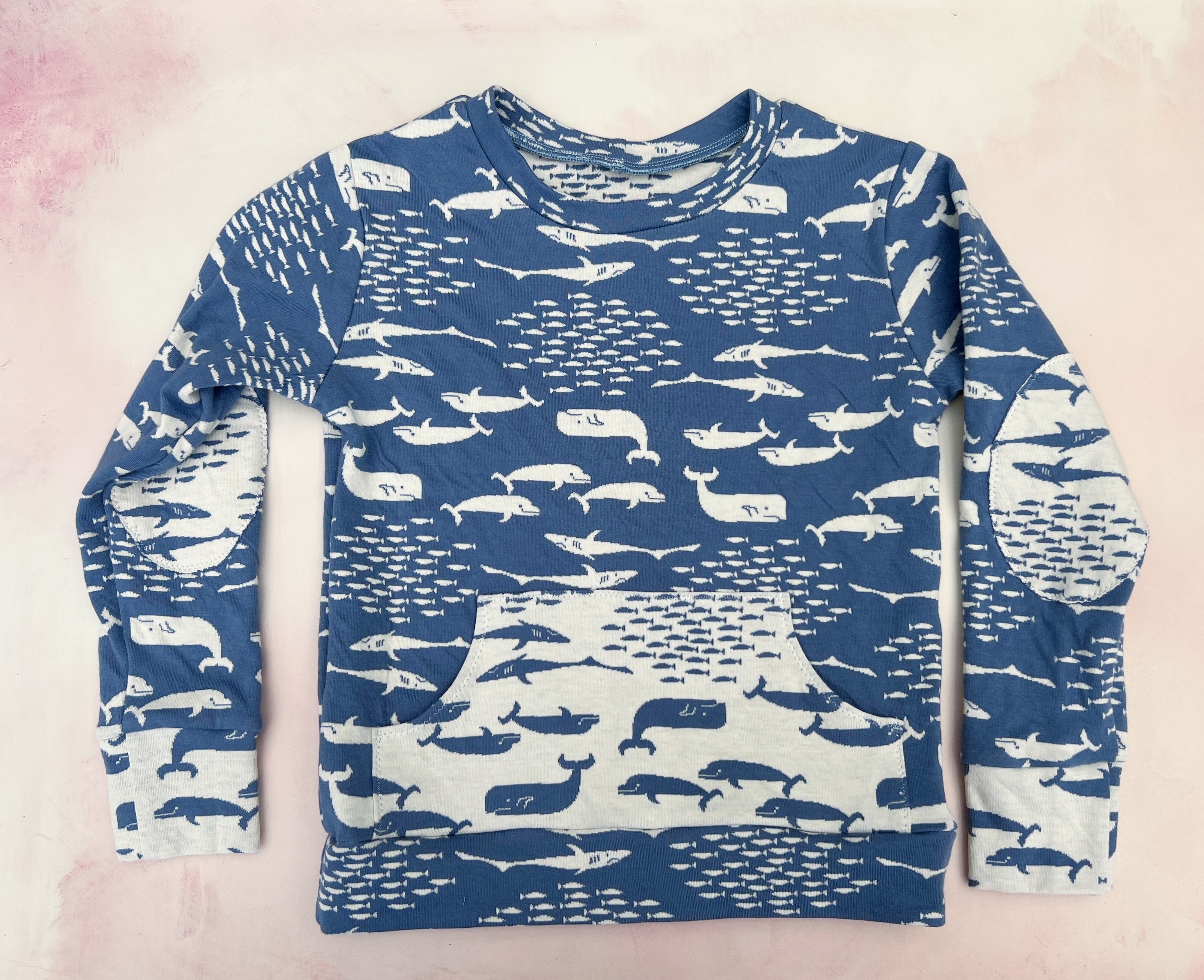 many whales sweater