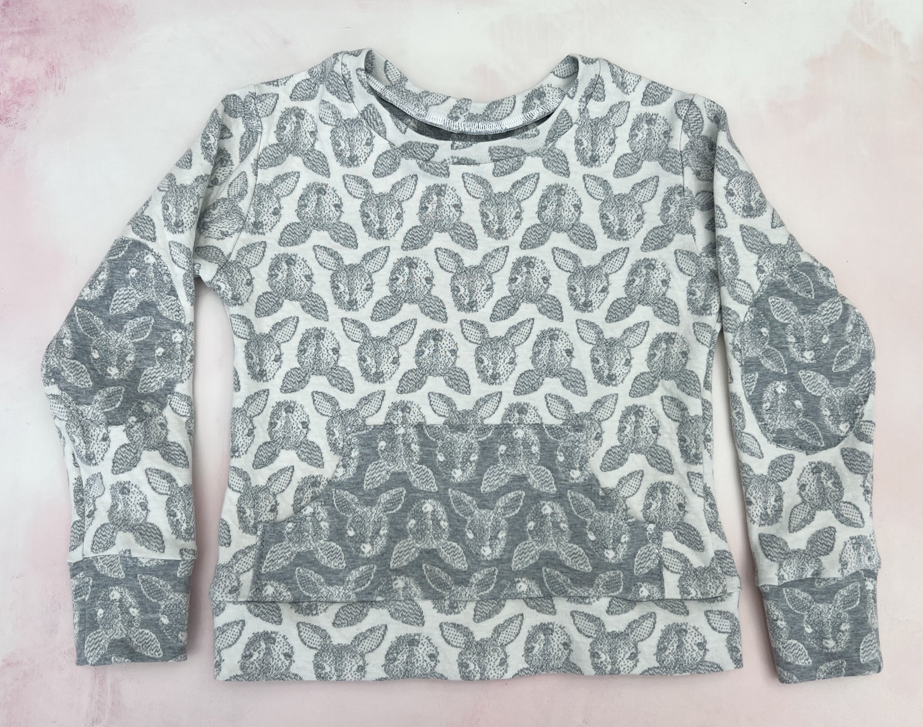 gray doe sweater