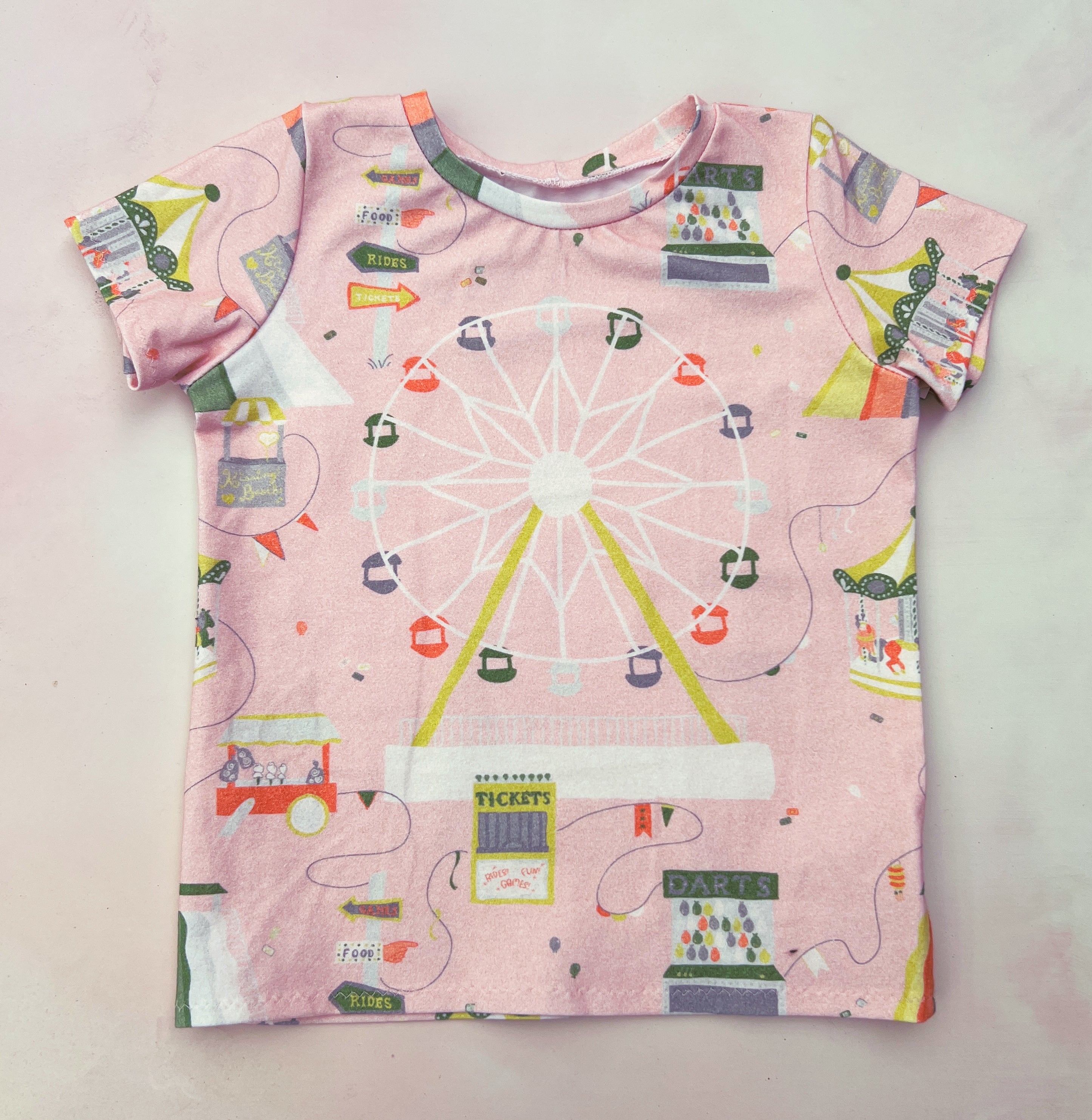 pink carnival tee