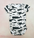 gray whales onesie