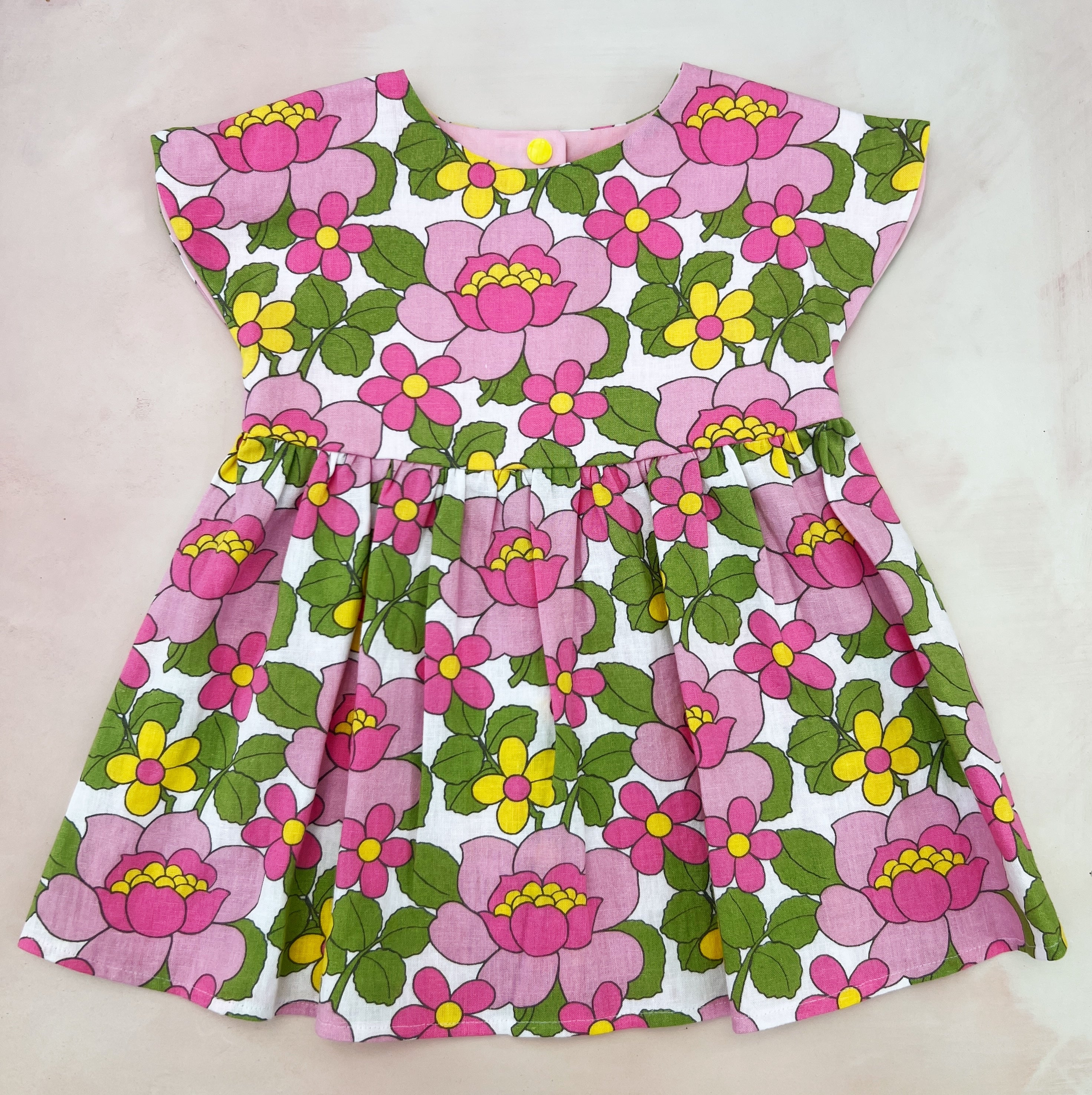 Malina- large pink floral