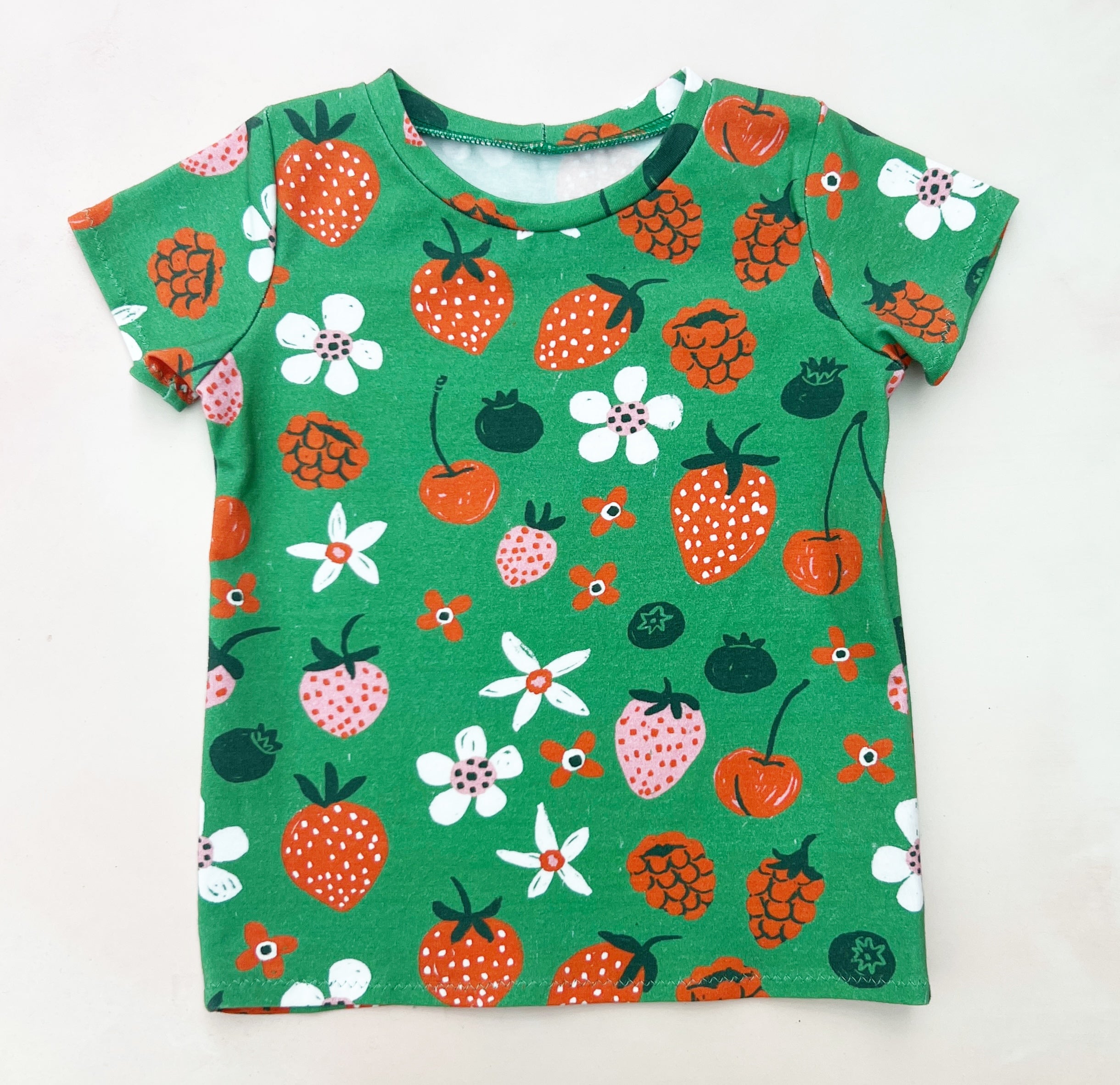 PW strawberries tee
