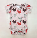 pink chickens onesie