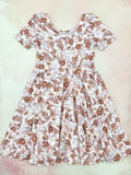 unicorns, rainbows, daisies dress