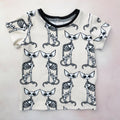 skelly cats tee