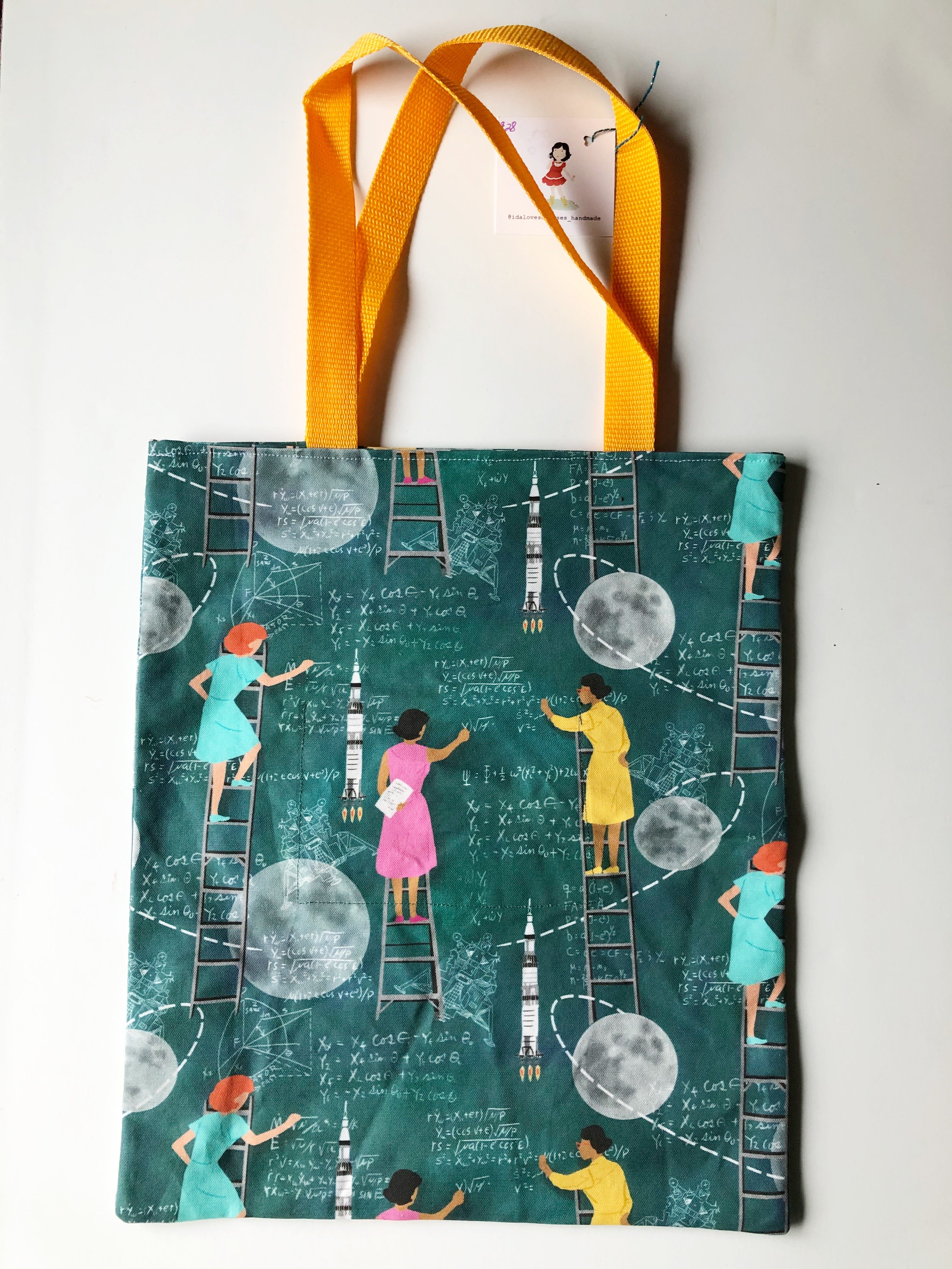Women in math tote
