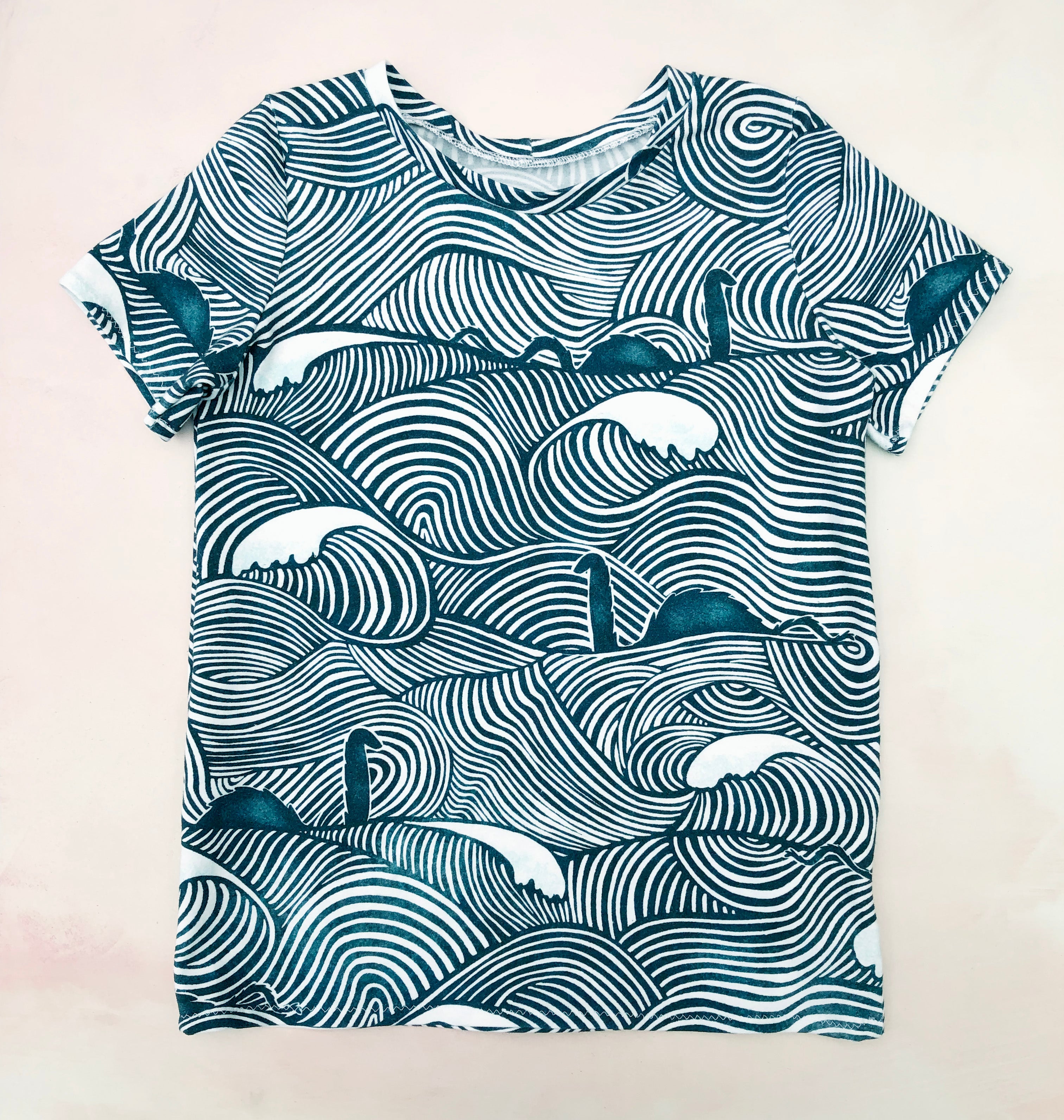 loch ness monster tee