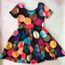 Load image into Gallery viewer, Greta twirl dress- lights- custom
