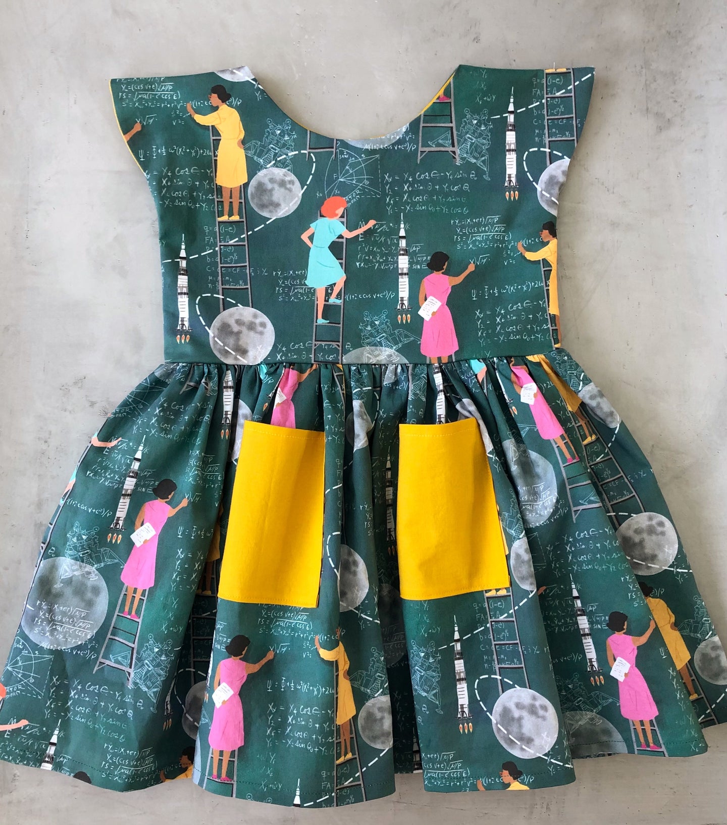 Ida dress- Women in math- custom