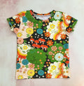 mushrooms, stars, rainbows tee