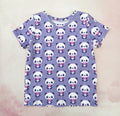 purple pandas tee