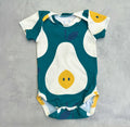 onesie- pears