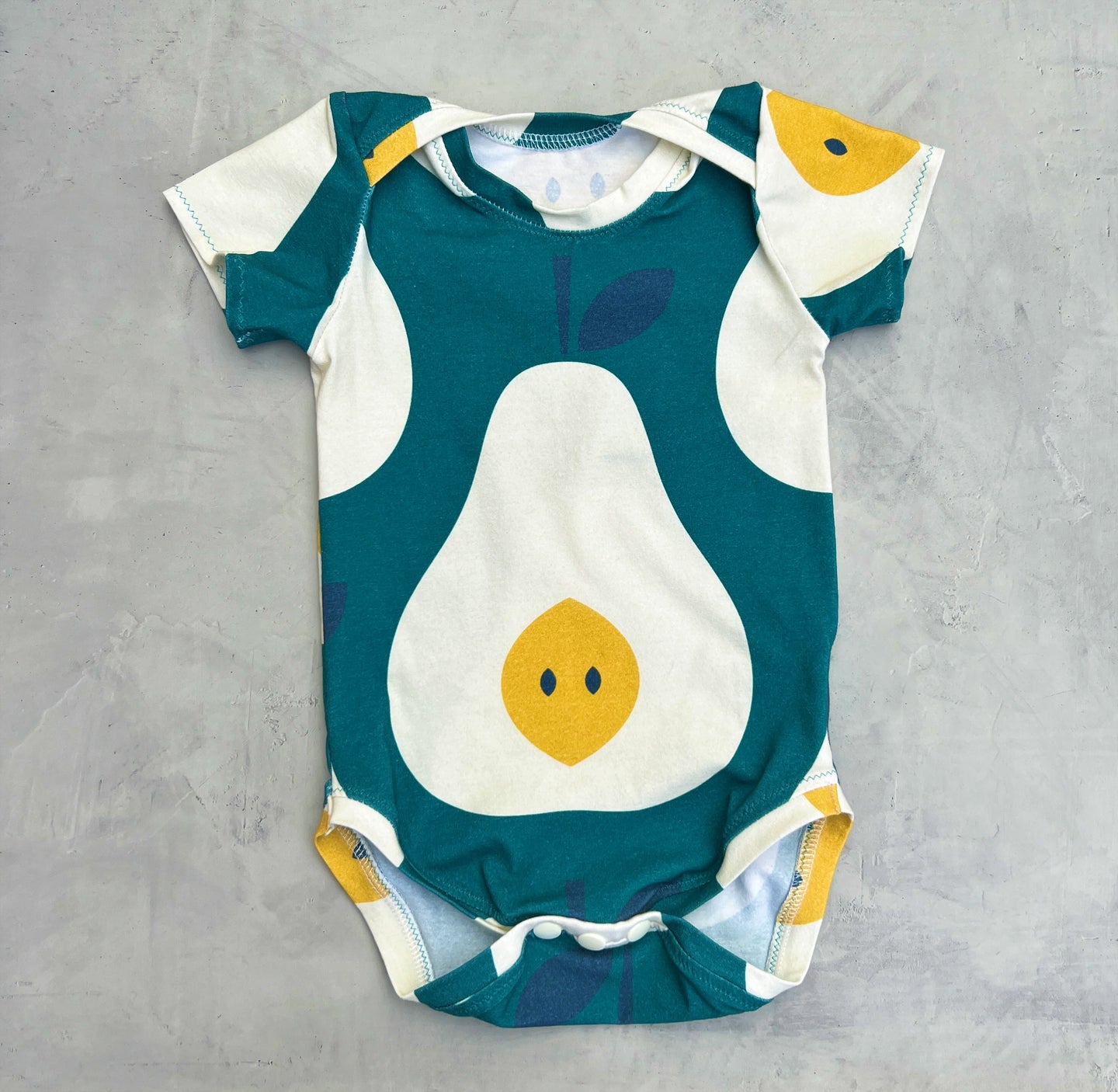 onesie- pears