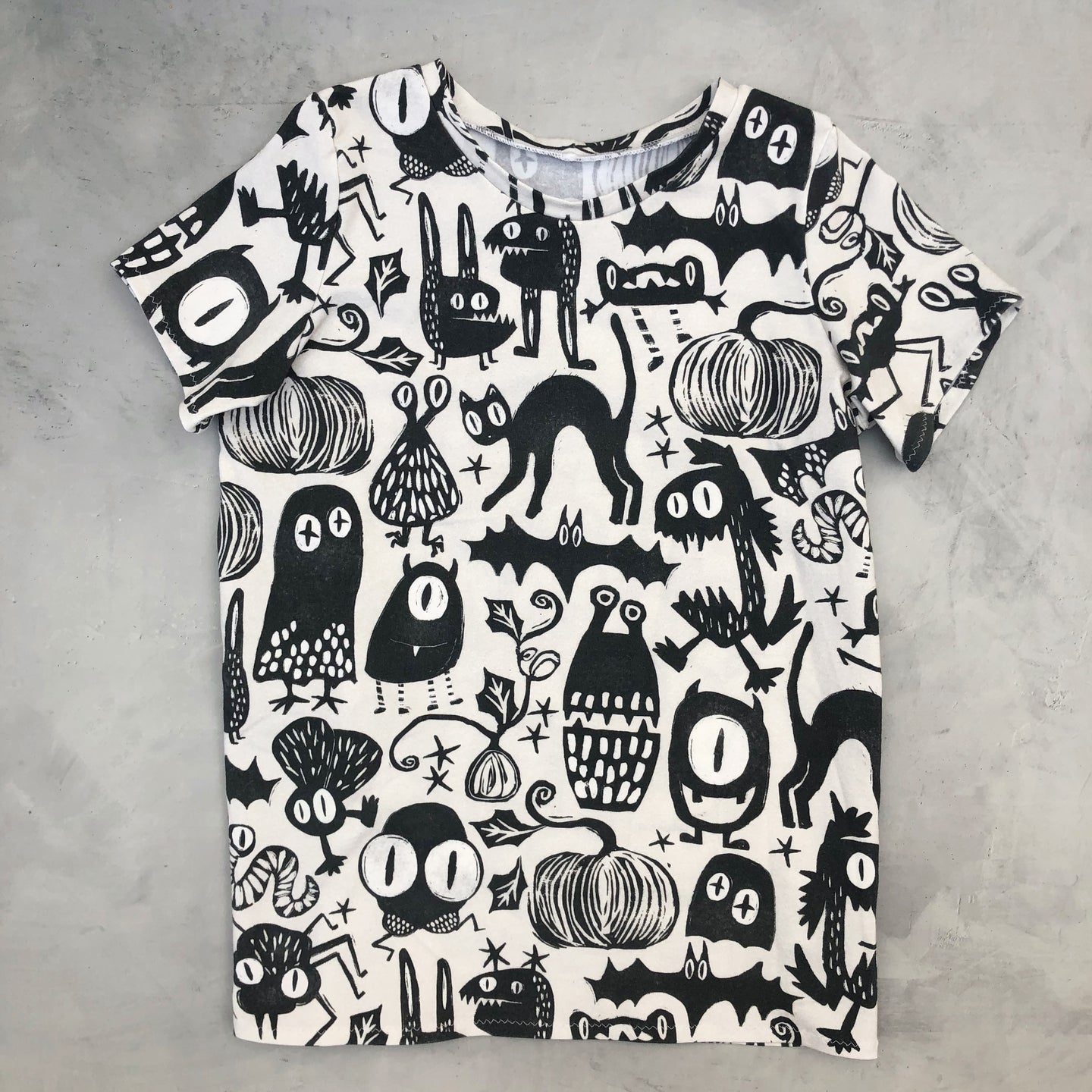 monsters tee- custom